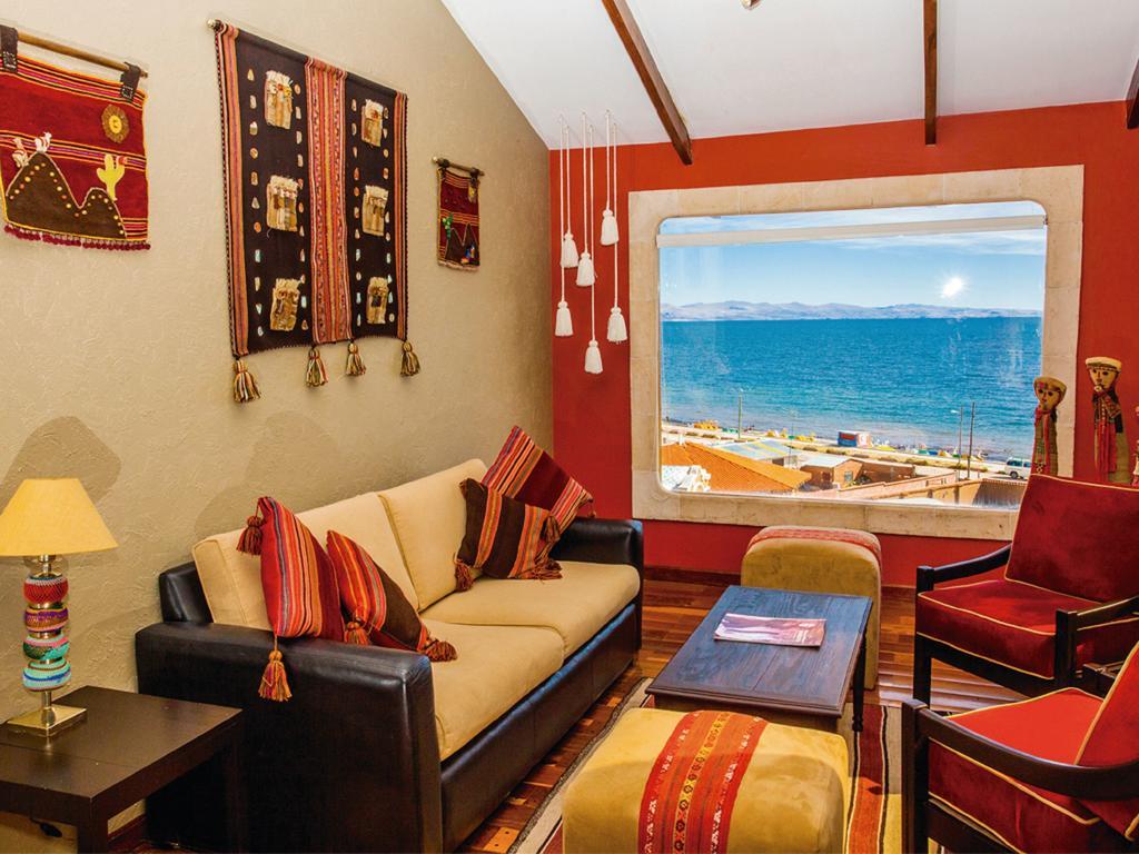 Hotel Rosario Lago Titicaca Копакабана Экстерьер фото